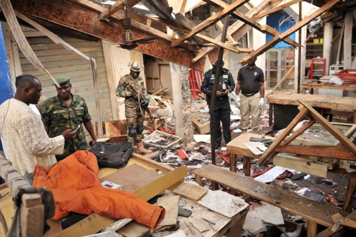 Korban tewas bom bunuh diri Nigeria jadi 22 orang