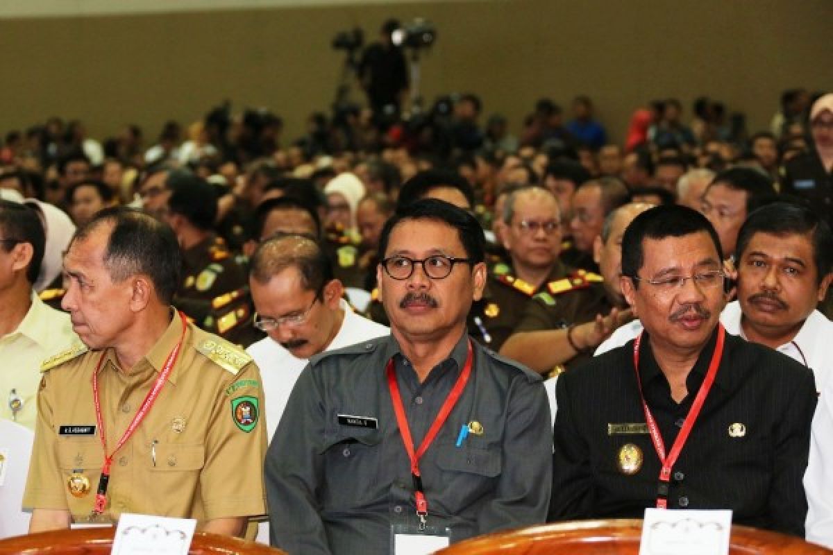 Sekda Banten Hadiri Rakornas Pemantapan Pilkada Serentak