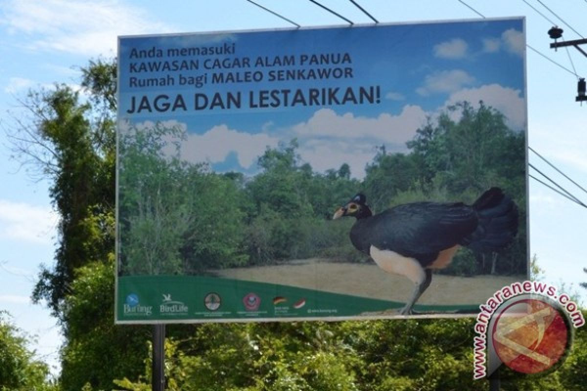 BKSDA-burung Indonesia Pasang Billboard Ca Panua 