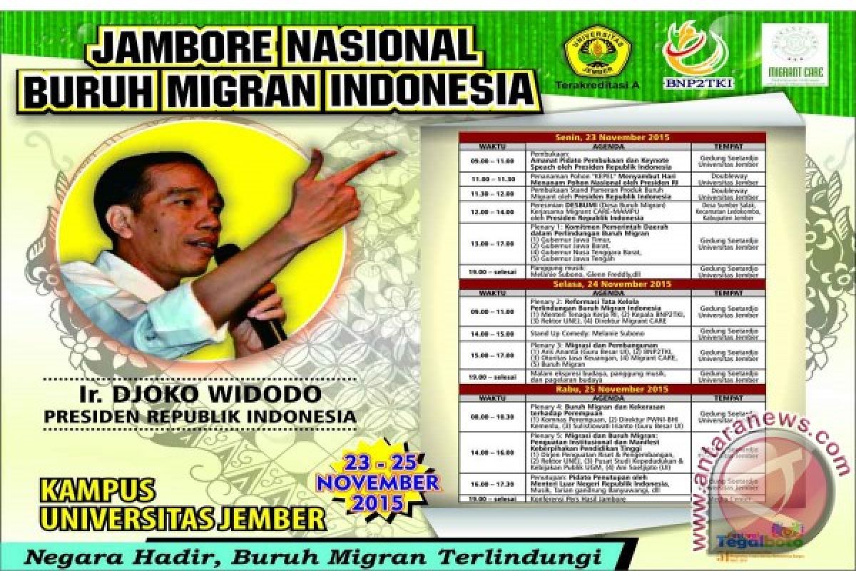 Jokowi Akan Hadiri Jambore Nasional Buruh Migran