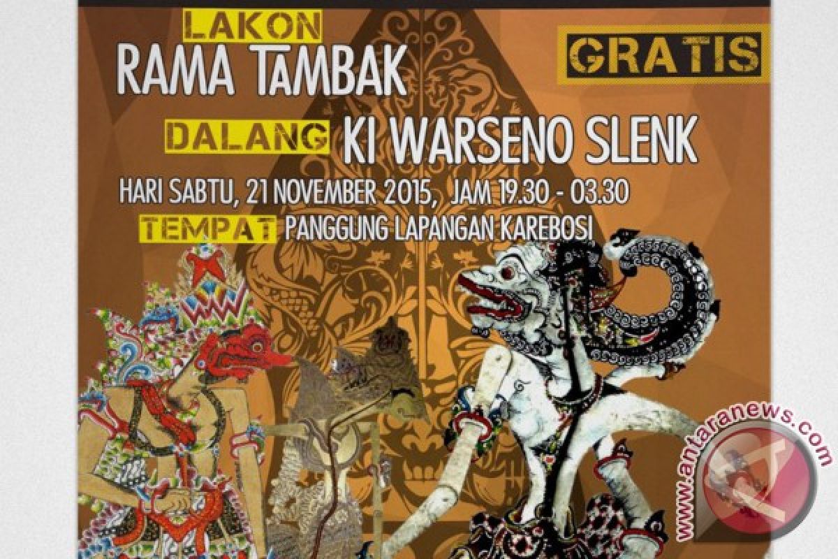 Wayang Kulit Bahasa Indonesia digelar Di Karebosi