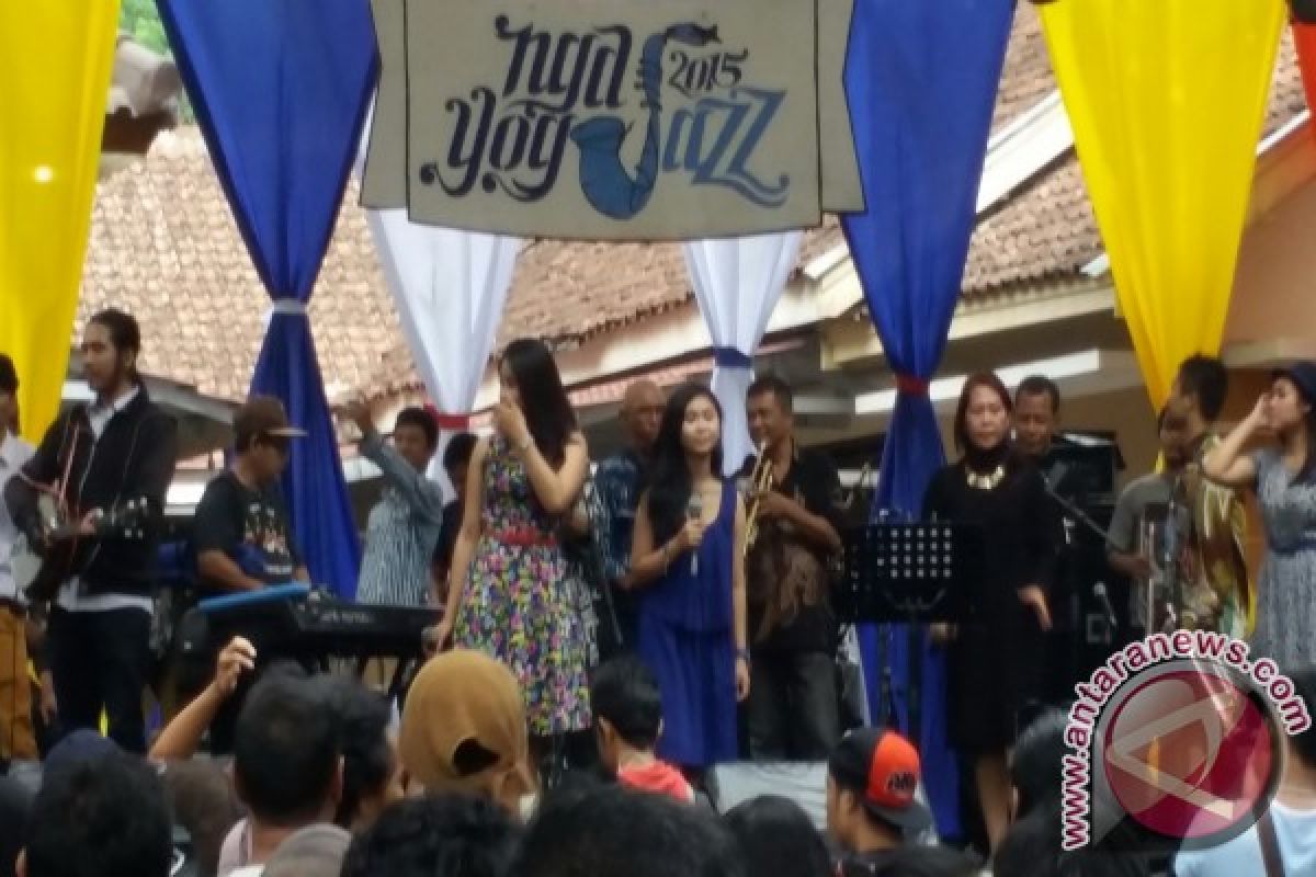 Puluhan musisi muda semarakkan "Ngayogjazz" 2015 
