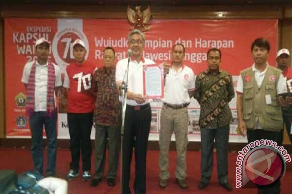 Tujuh Impian Sultra Ekspedisi Kapsul Waktu 2085