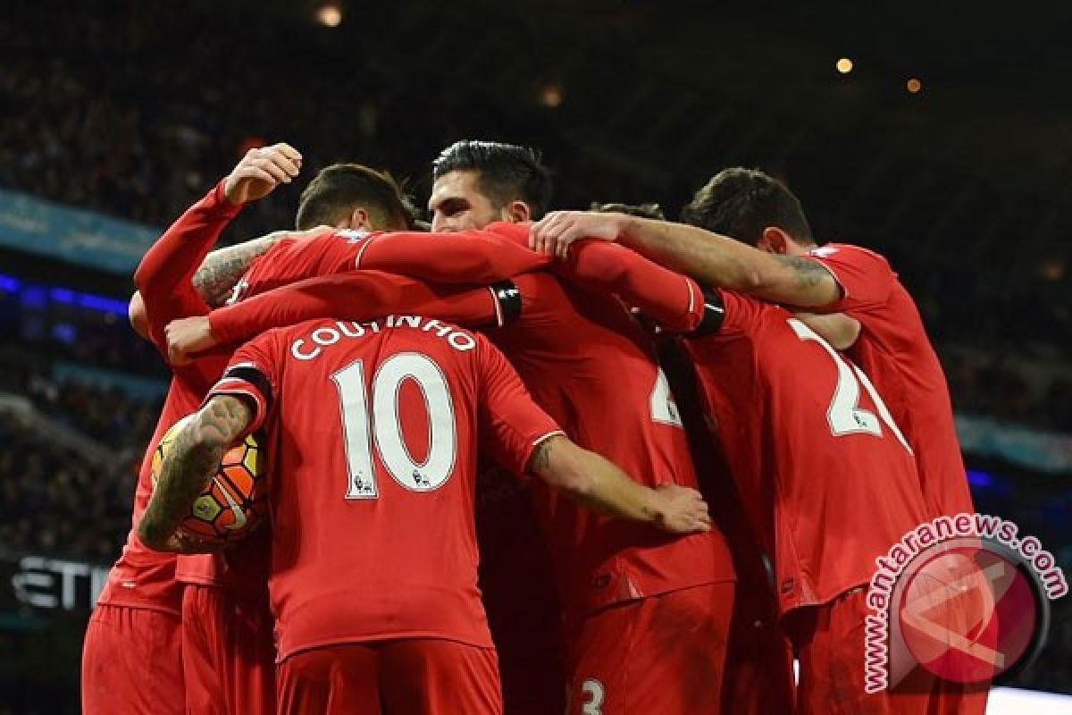 Liverpool melaju ke 32 besar usai libas Bordeaux 2-1
