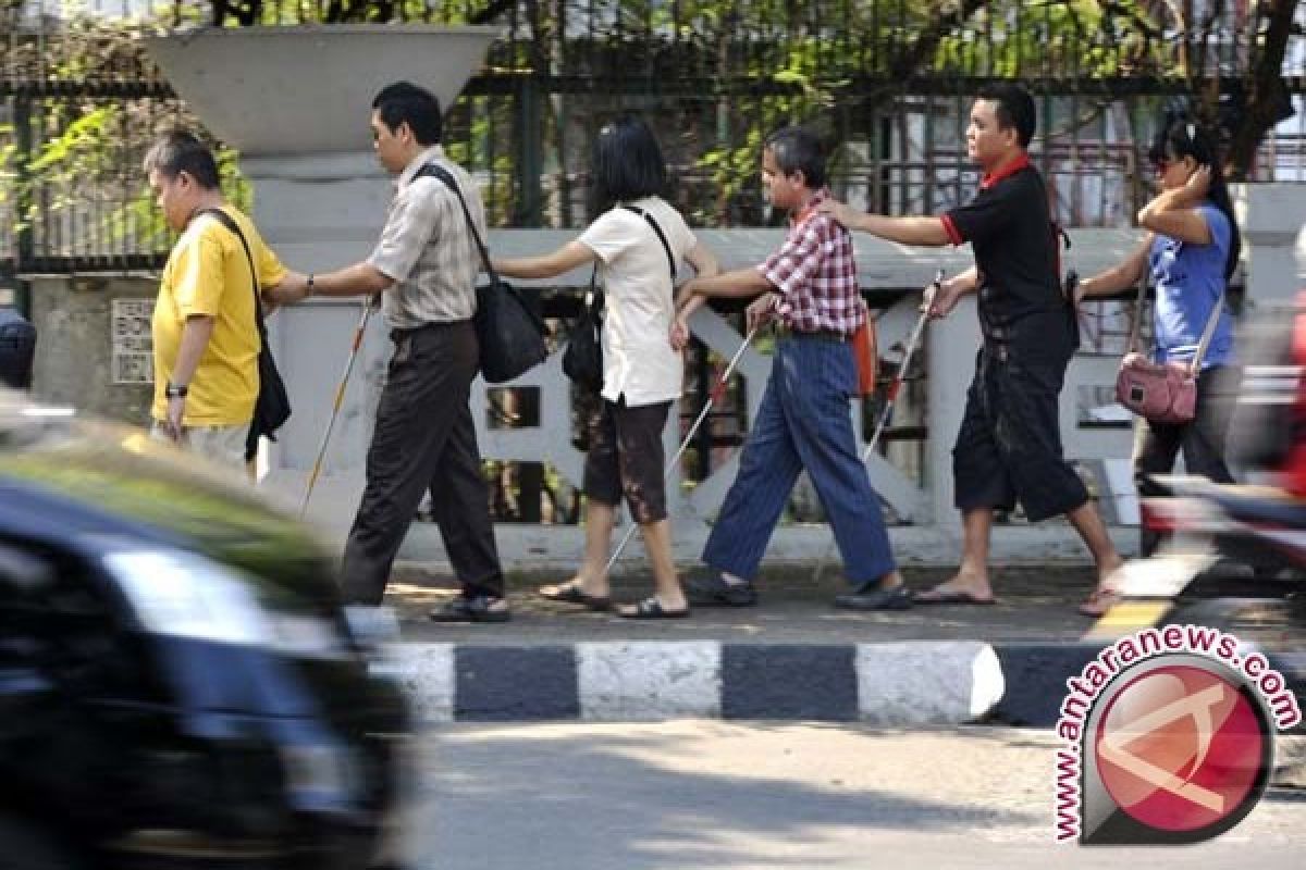 200 penyandang disabilitas NTB ikuti jalan sehat 