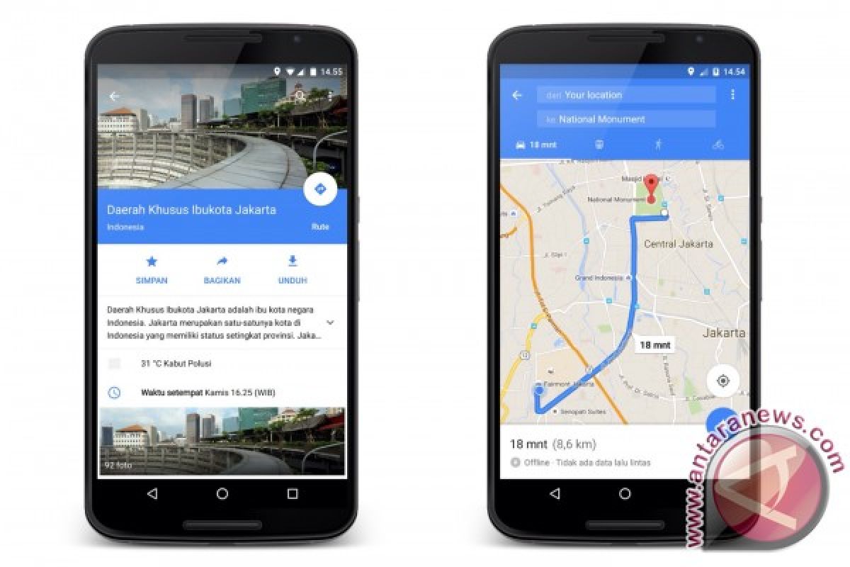 Google Maps luncurkan fitur baru hindari kemacetan