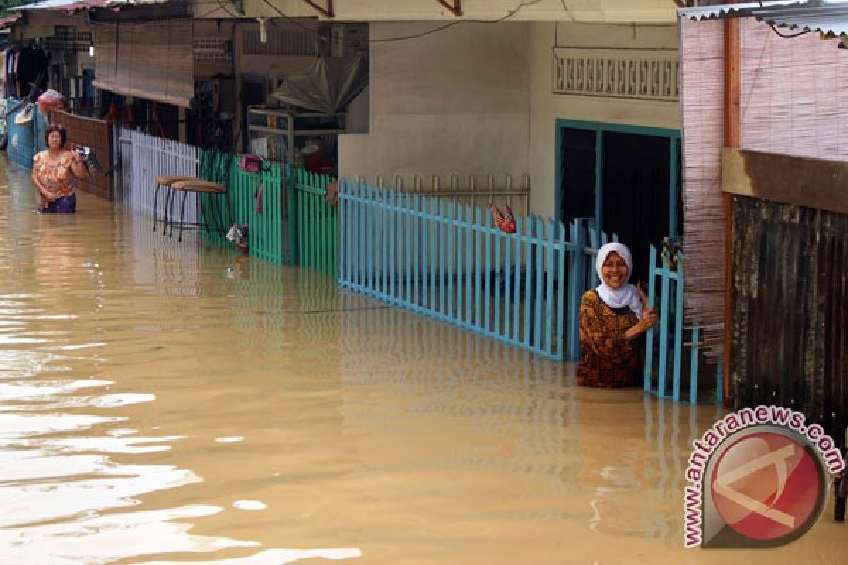 1.500 rumah warga kebanjiran di Binjai