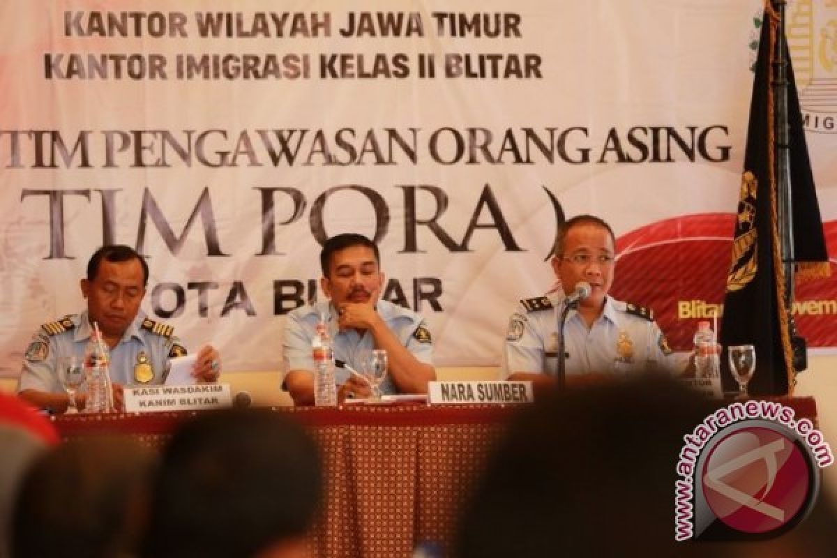 Imigrasi Blitar Sosialisasikan Timpora di Kota Blitar 