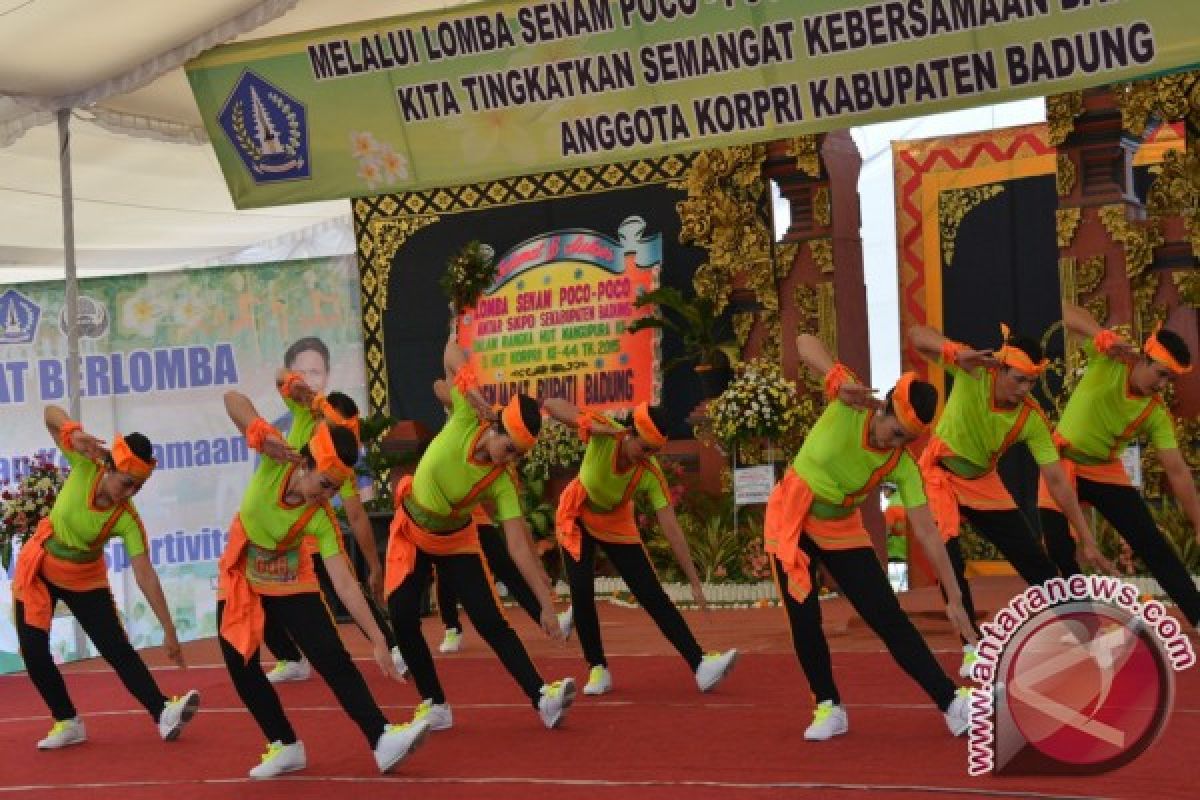 Pemerintah Kabupaten Badung Gelar Lomba Senam Poco-poco