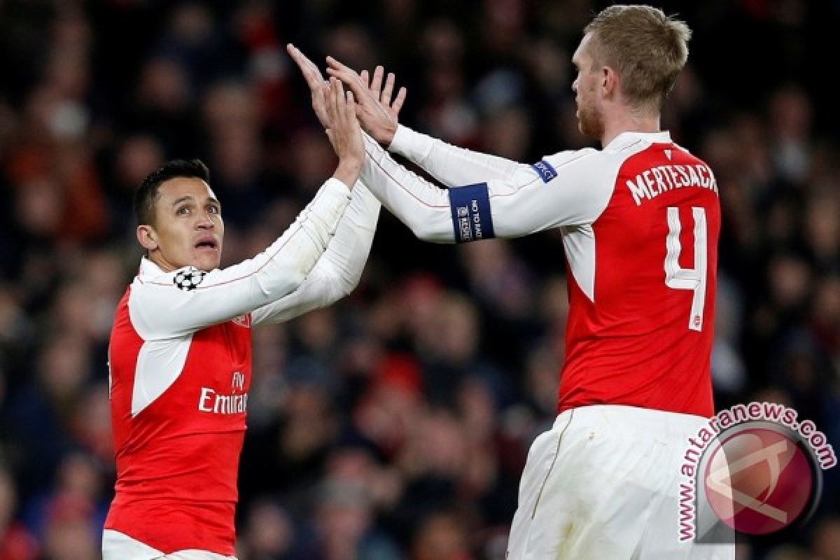 Klasemen Liga Inggris, Arsenal geser Leicester di puncak