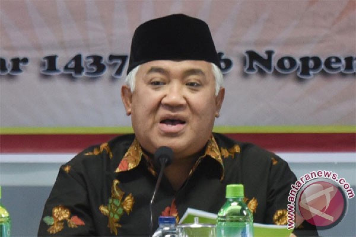 Din Syamsuddin: masyarakat jangan terprovokasi terompet Alquran