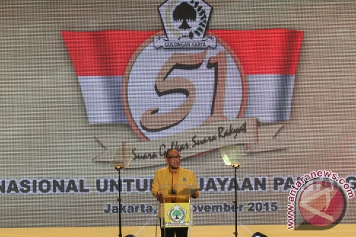 Aburizal ingatkan Golkar sahabat sejati pemerintah