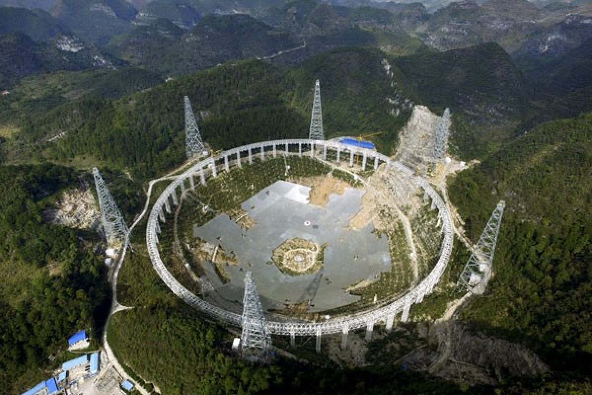 China teropong kehidupan luar angkasa dengan teleskop raksasa