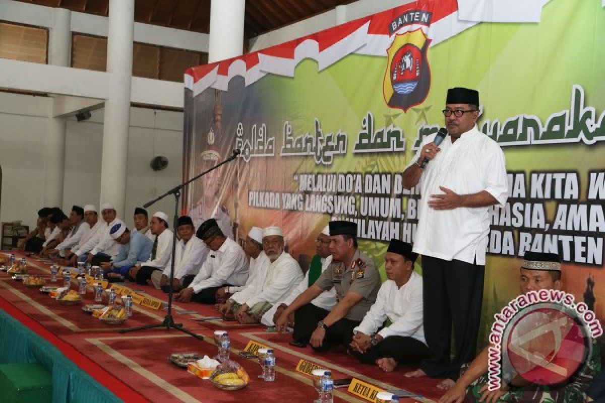 Gubernur Banten Ajak Masyarakat Jaga Keamanan Pilkada Serentak