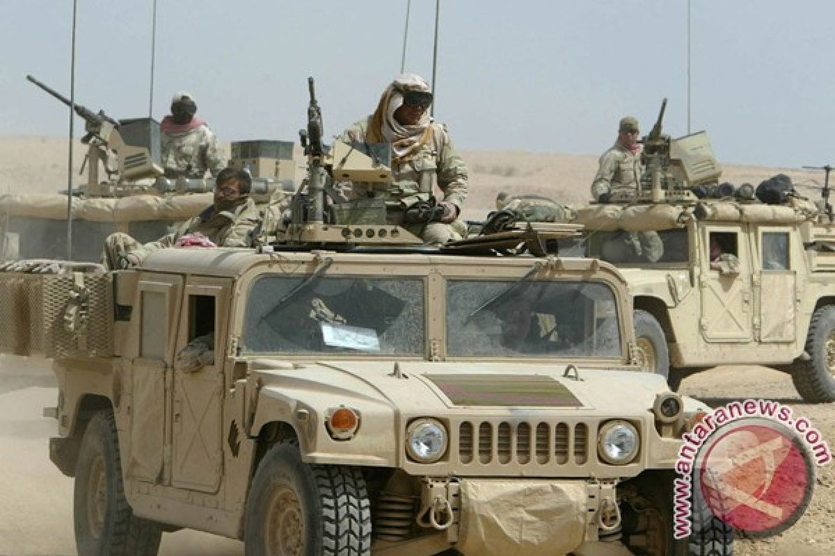 Tentara AS di belakang garis depan ofensif ke Mosul