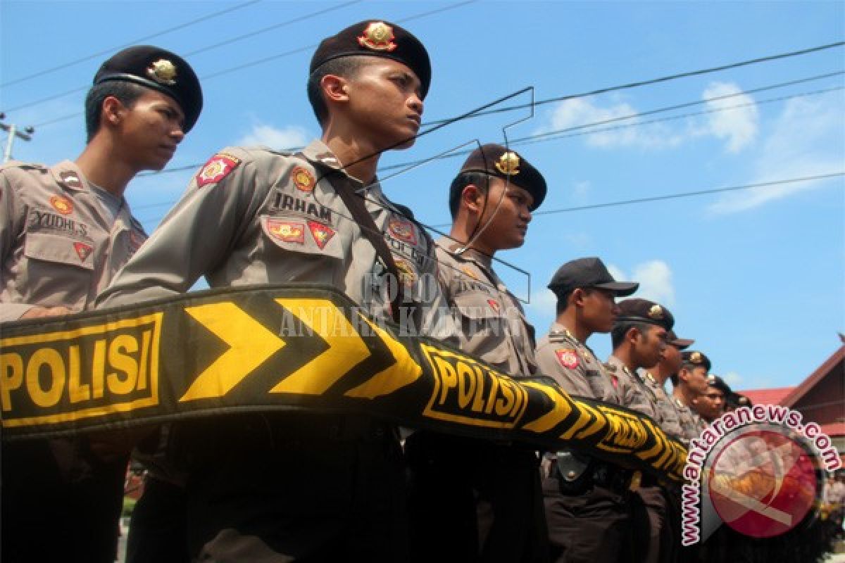 Polres Barsel Tambah Personel Amankan TPS Rawan 