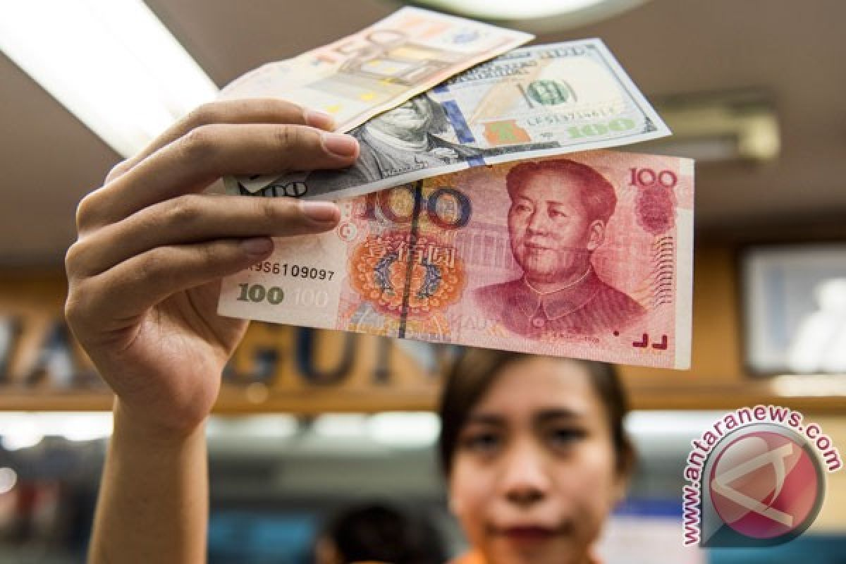 Yuan menguat 492 basis poin dolarAS