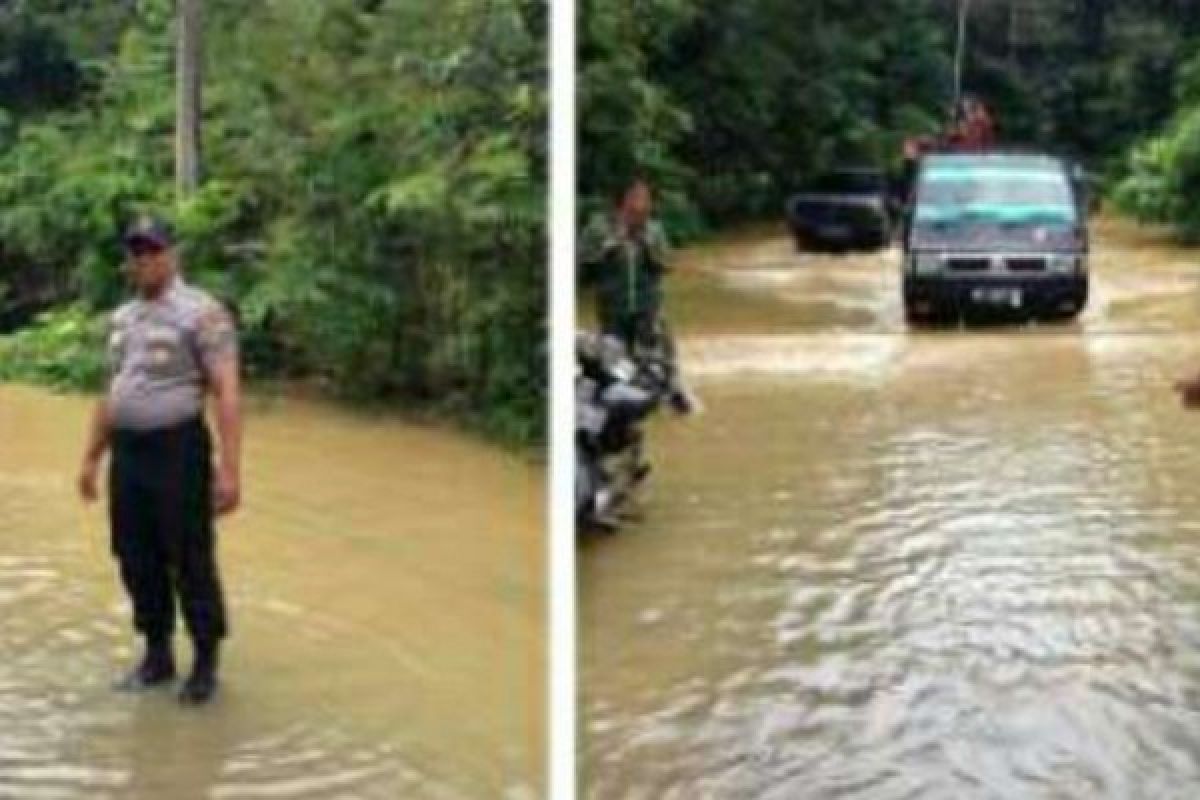 &#8203;2 Desa Di Kampar Kiri Terendam Banjir