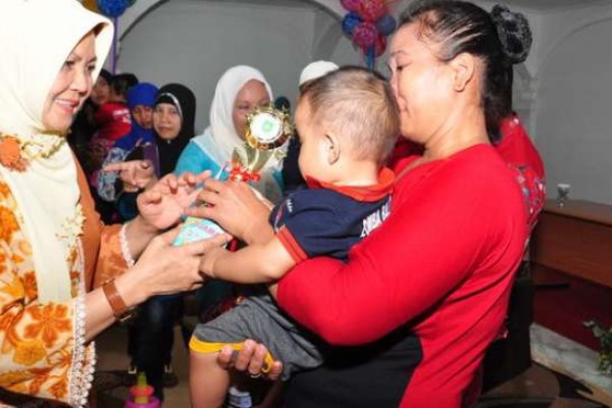 Plt TP PKK Bengkalis Ajak Ibu Berikan ASI Ekslusif Pada Bayi