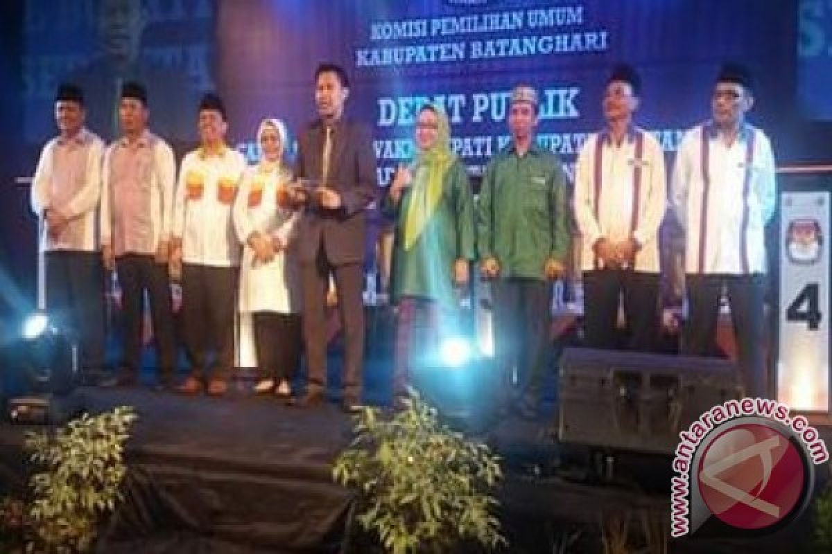 KPU Batanghari sukses gelar debat publik pilkada 