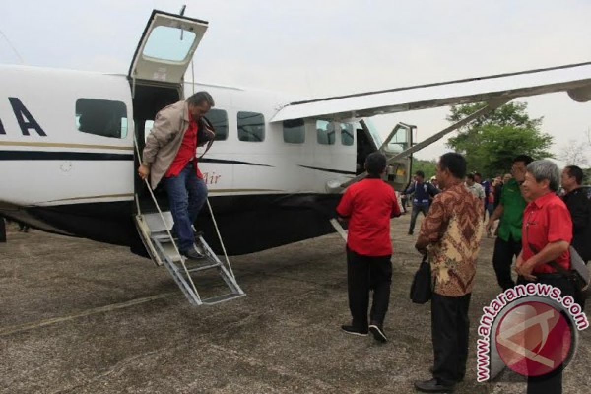 Lapter Pendopo mulai didarati pesawat Susi Air