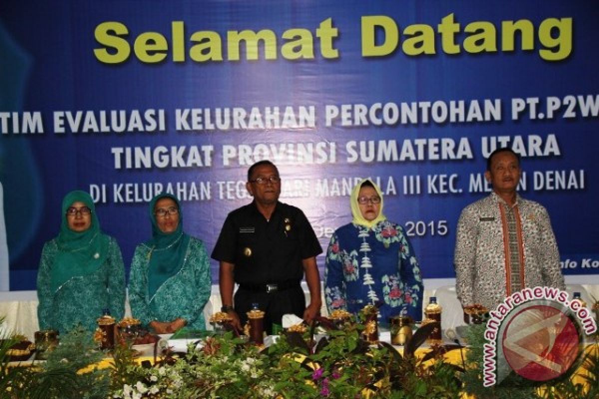 Tegalsari Mandala Nominasi Kelurahan Terbaik Sumut 