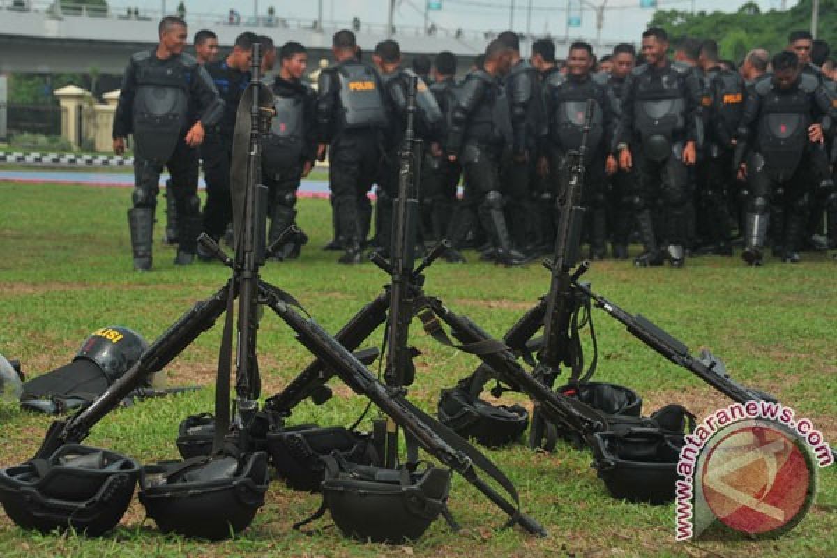 Polda Kepri kerahkan anjing pelacak amankan Pilkada