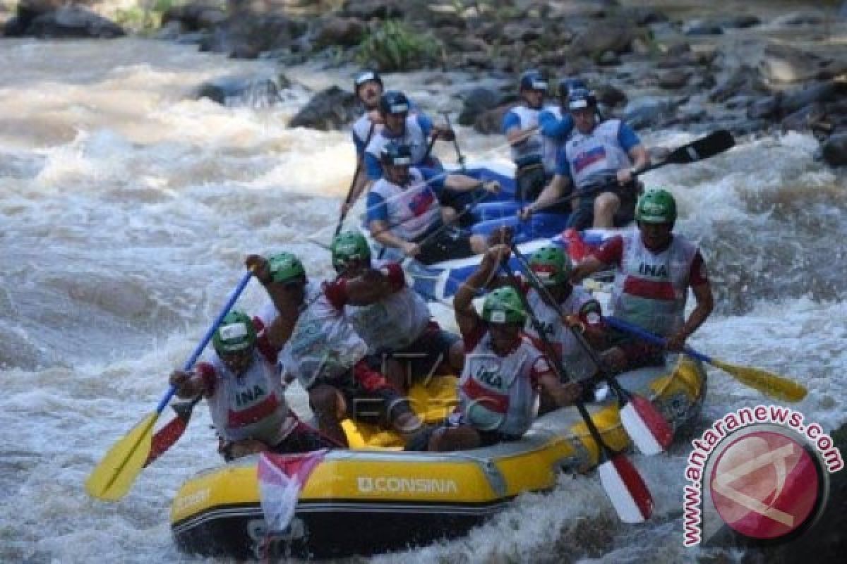 Eksibisi Arung Jeram PON Dipusatkan Di Sukabumi