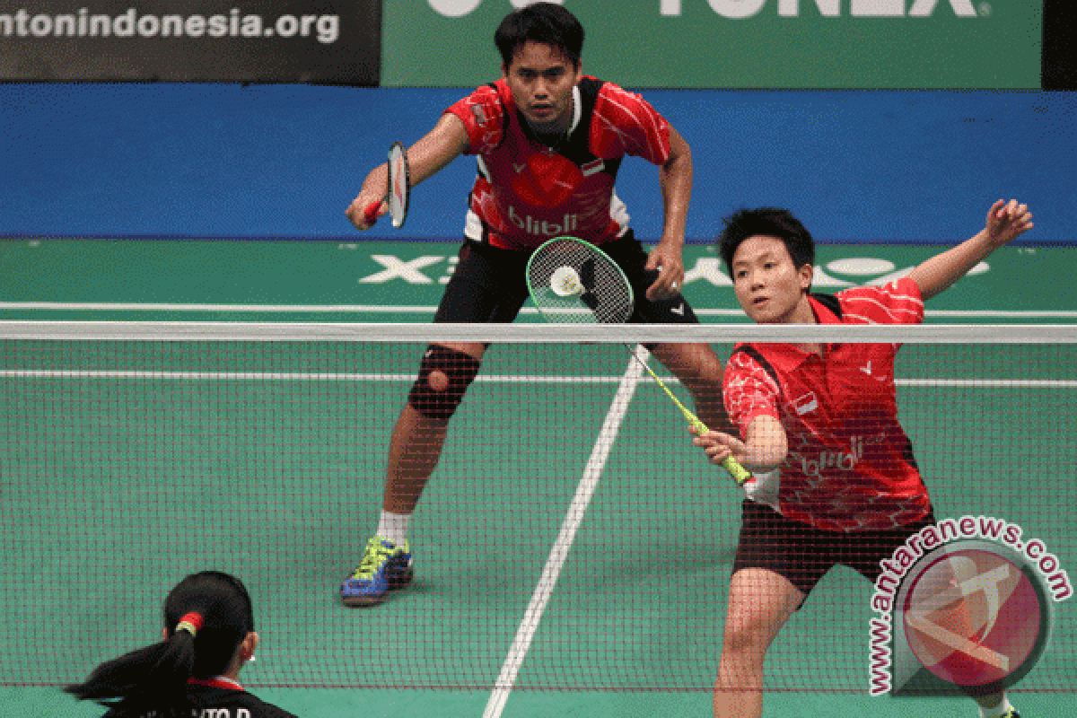 Owi/Butet melaju ke putaran kedua Indonesia Terbuka