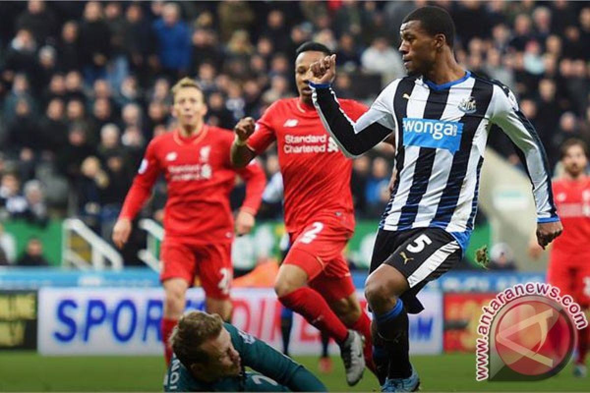 Liverpool ditaklukkan oleh Newcastle United