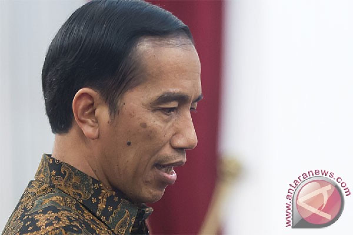 Presiden Jokowi tiba di Merauke