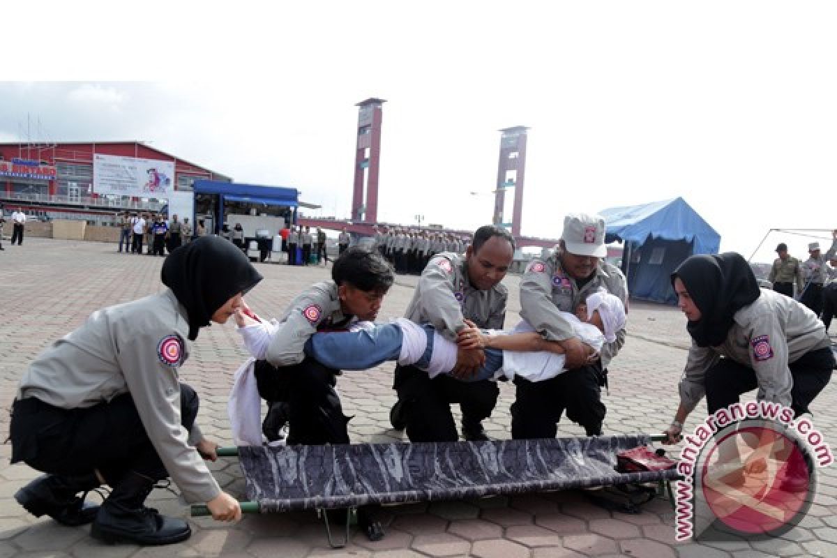 Tagana latih pelajar hadapi bencana