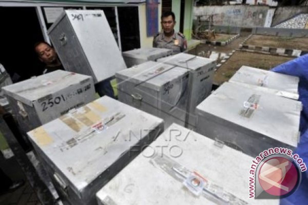 Kapolda Sulbar pantau pengamanan kotak suara