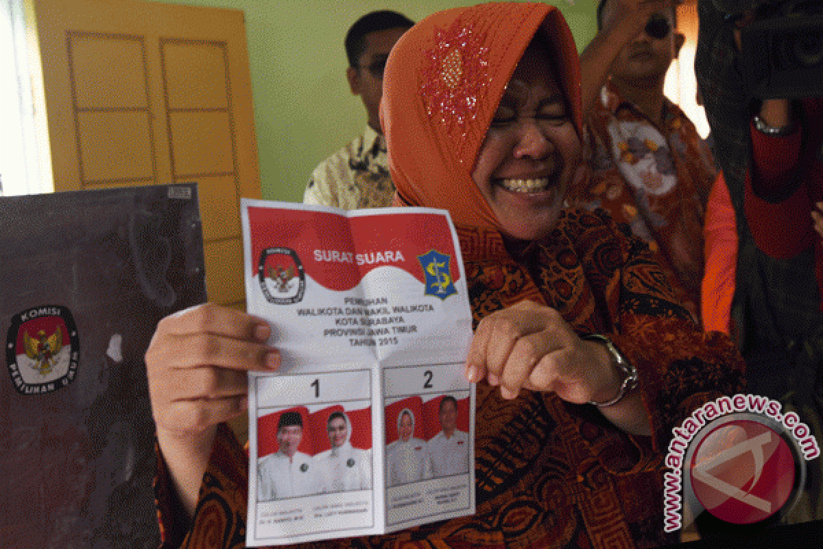 KPU tetapkan pasangan Cawali-Cawawali Surabaya terpilih