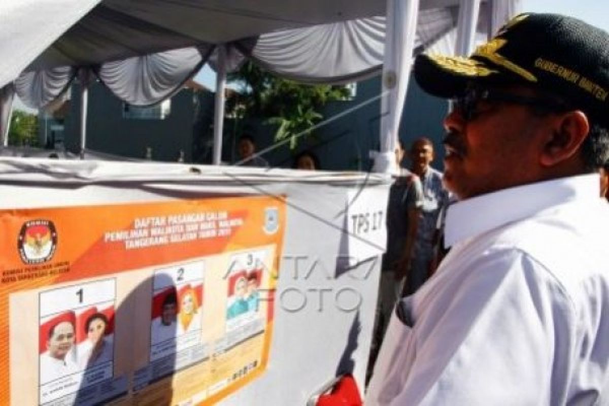 Tiga Calon Wakil Walikota Tangsel Tak Nyoblos