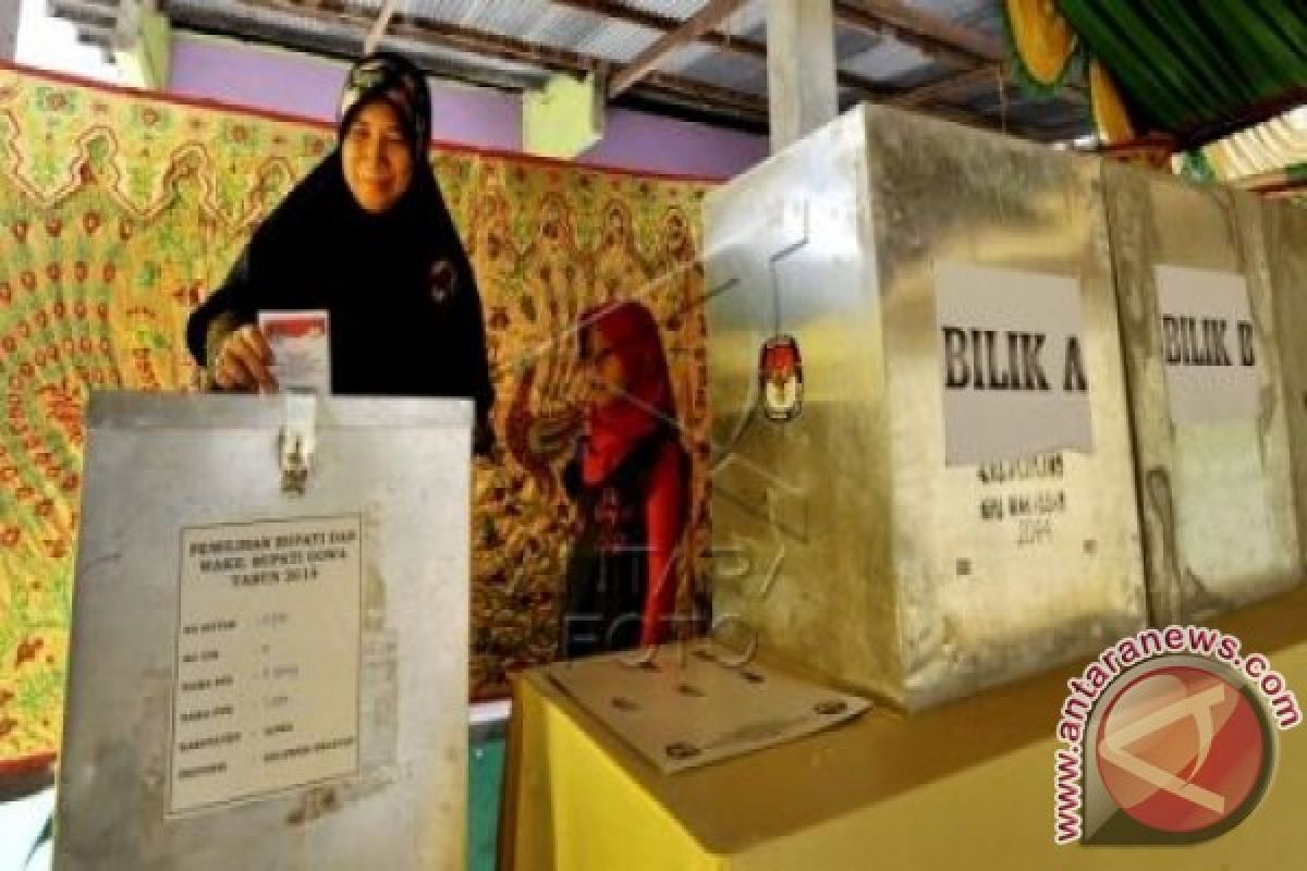 Polres Polewali Mandar latihan pengamanan TPS