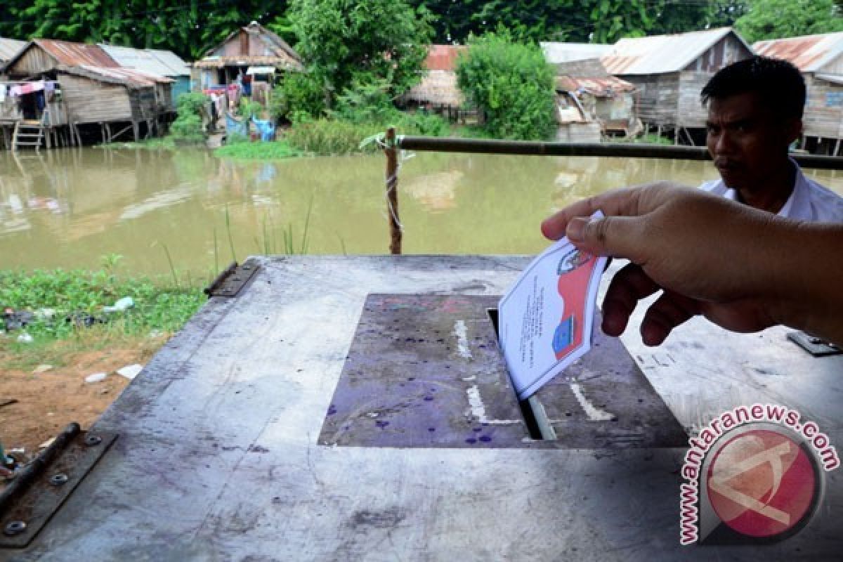 KPU OKU terima kelengkapan alat pencoblosan