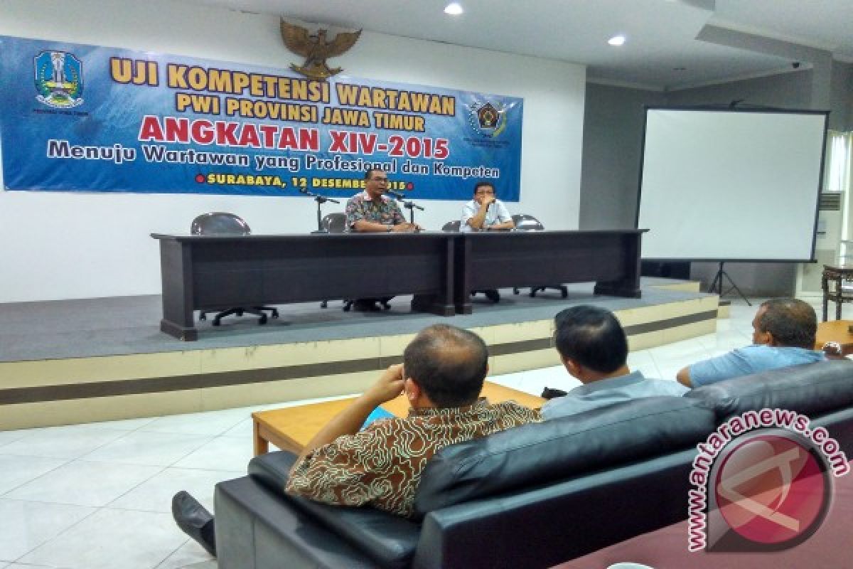 PWI : Wartawan di Jatim Harus Profesional