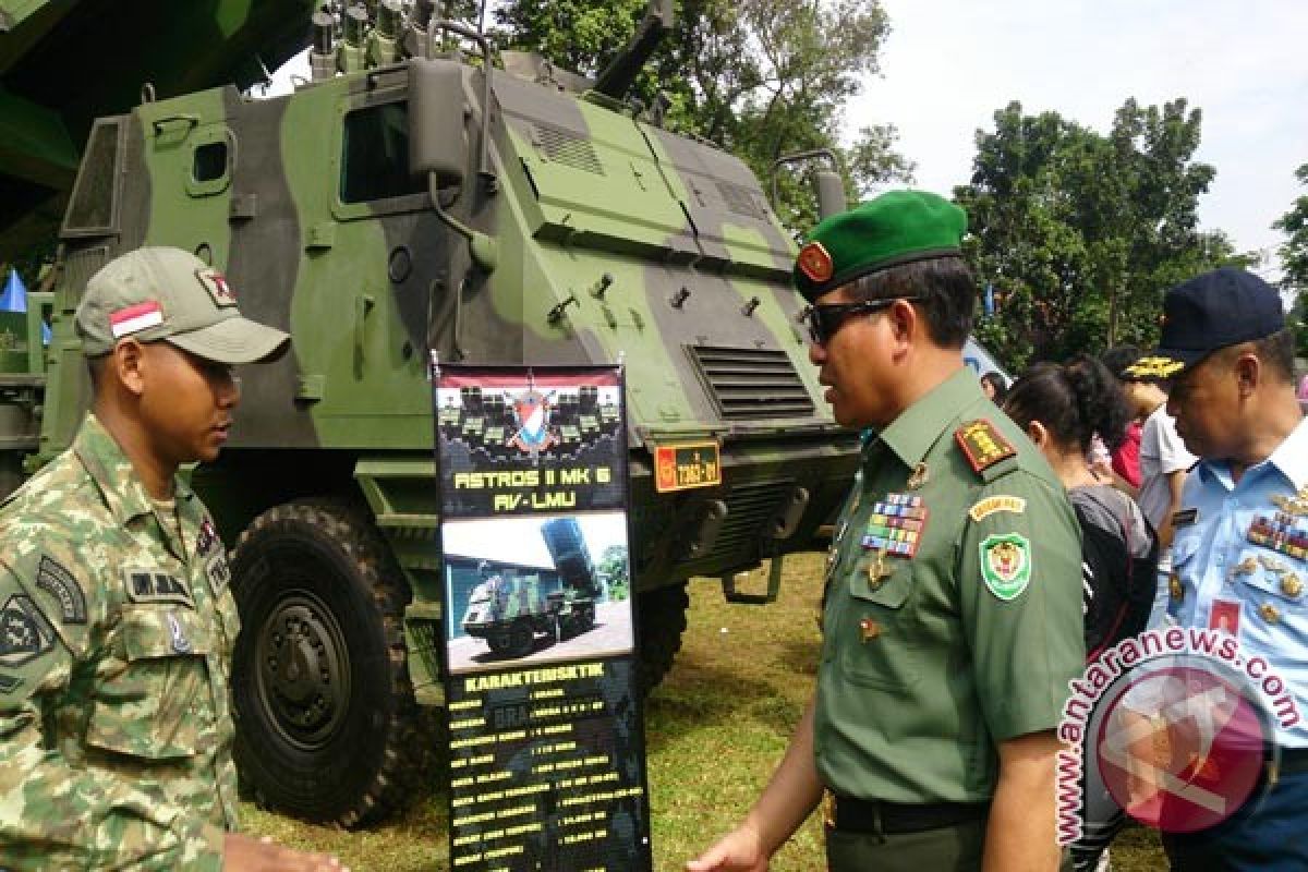 Korem 061/Suryakancana Pamerkan Peralatan Tempur Baru