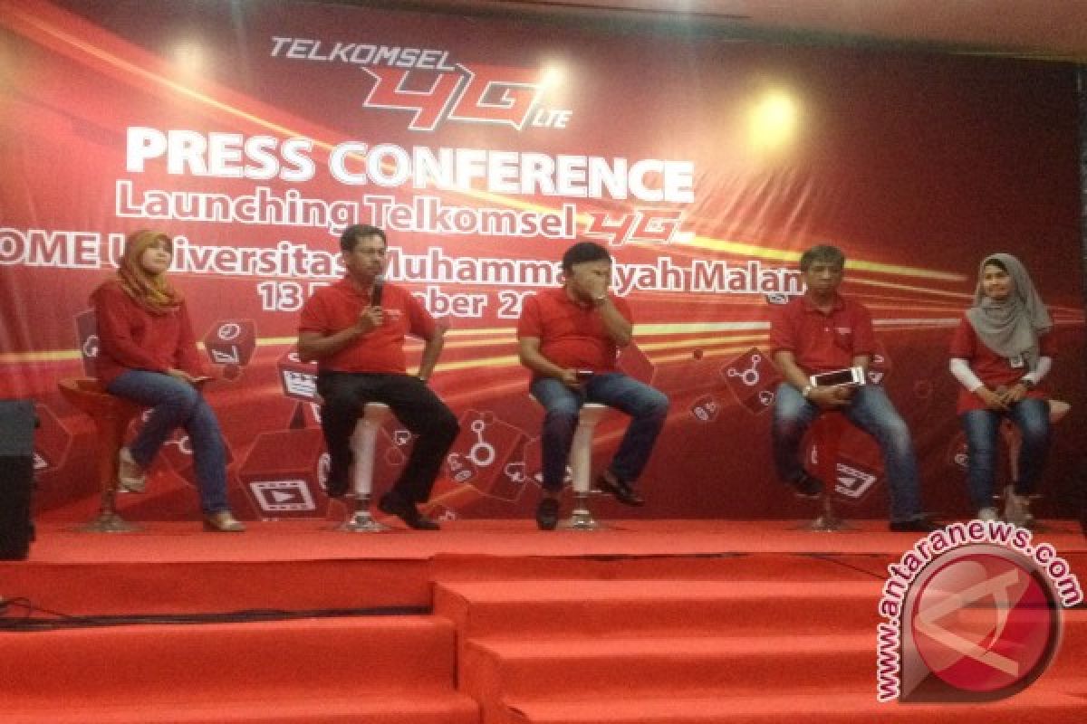 Telkomsel Luncurkan 4G LTE di Malang