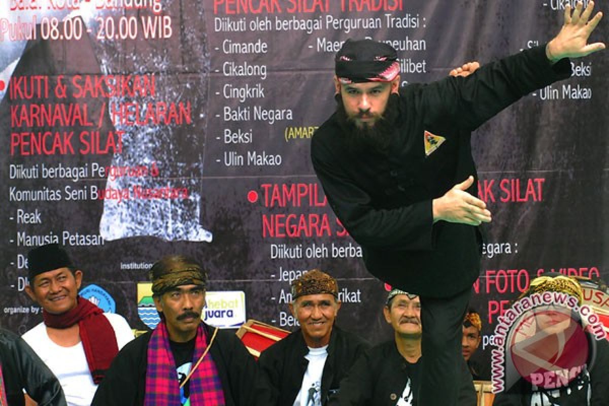 Prabowo buka kejuaraan silat dunia di Bali