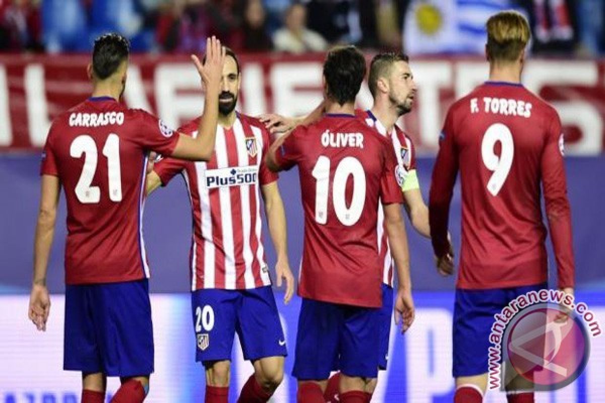Atletico menang dramatis lawan Bilbao