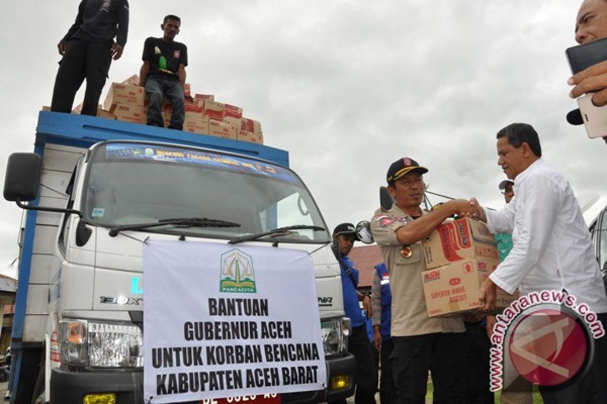 Pemprov Aceh Salurkan Bantuan Banjir