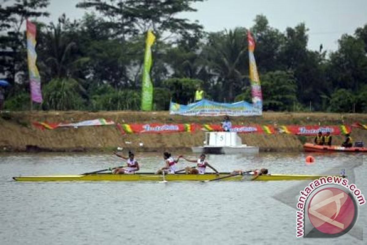 Atlet Rowing Jambi raih emas prakualifikasi PON