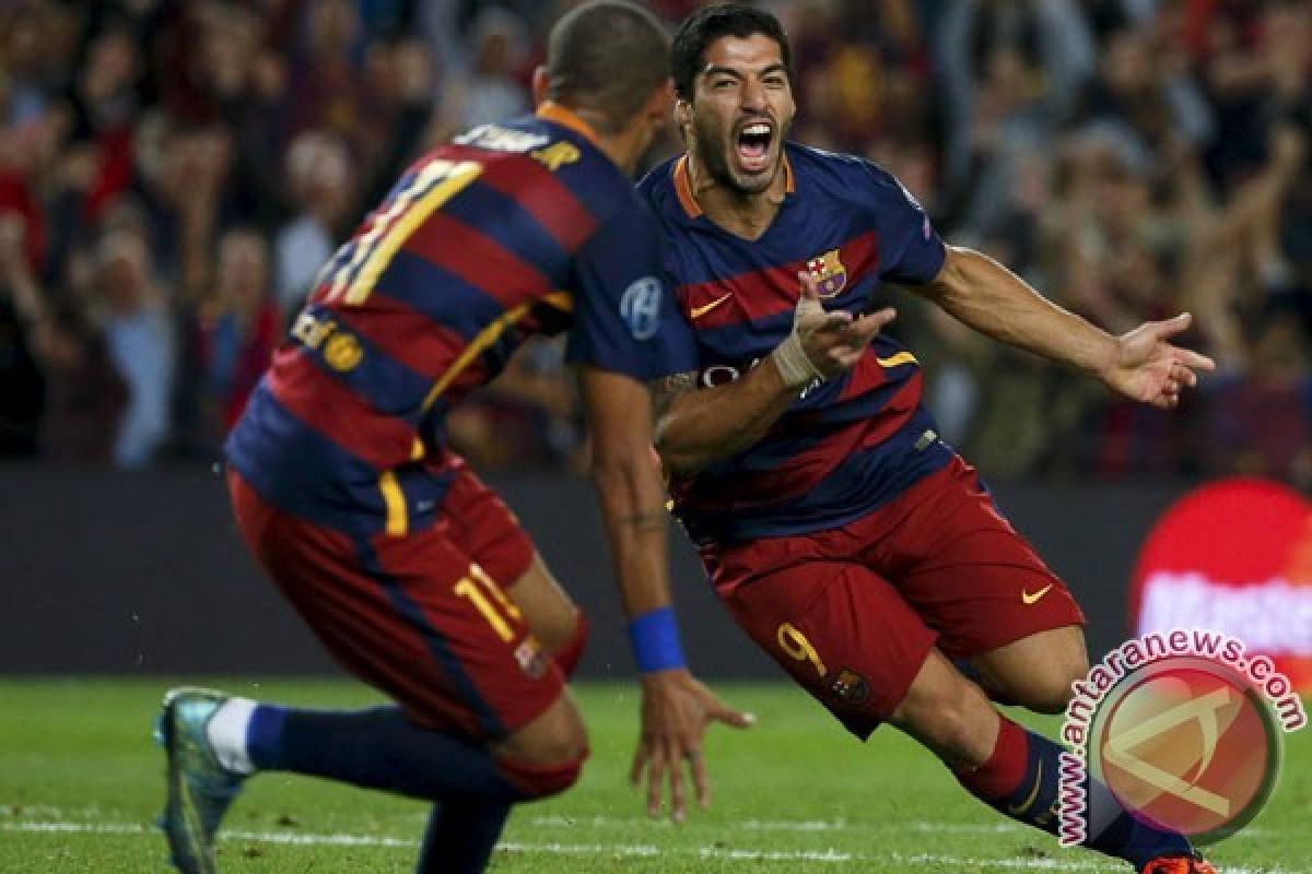 Barcelona menang 2-1 di markas Atletico