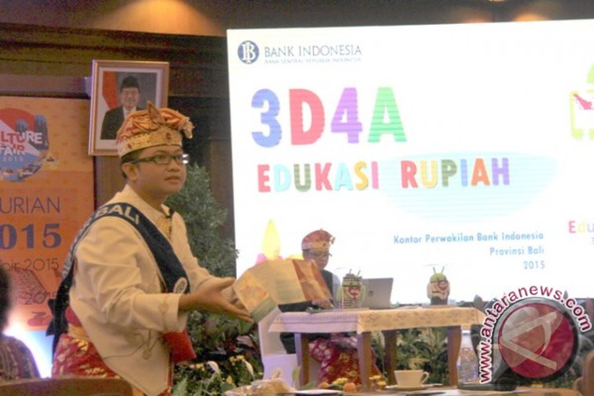 BI Bali Paparkan Edukasi Rupiah Android 