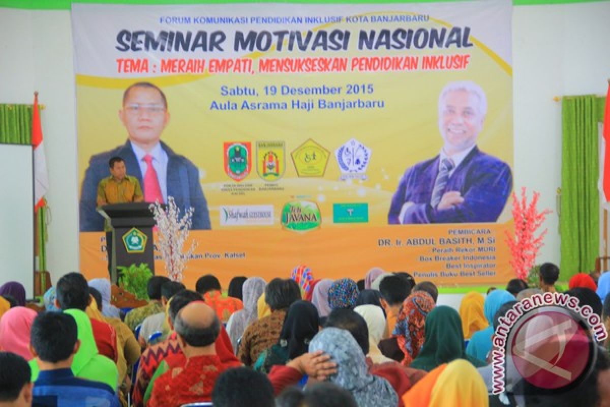 Motivasi Sukseskan Pendidikan Inklusif