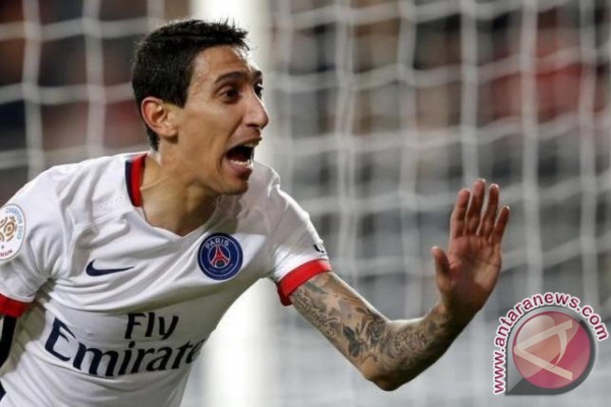 Dua gol di Maria jaga psg terus buntuti Monaco