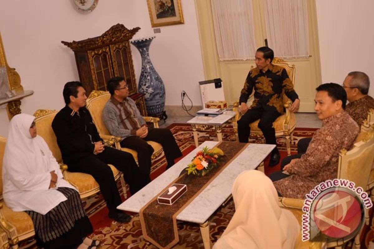 Presiden bertemu petinggi PKS di Istana Merdeka