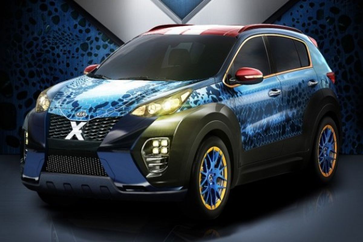 Kia siapkan Sportage edisi Mystique X-Men